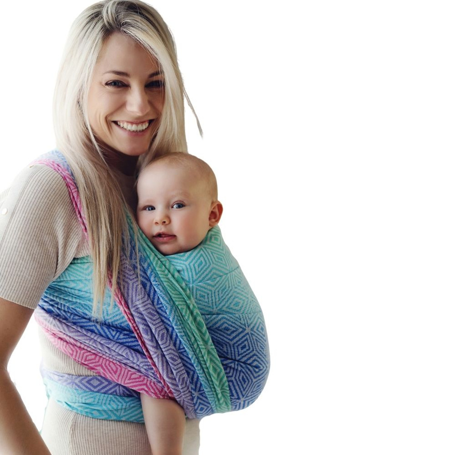 Eșarfă port-bebe Aurora Cube mărimea 4