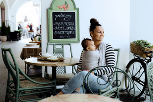 Écharpe de portage Grey Cube - taille 7