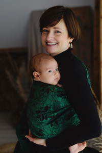 Ring Sling Tragetuch Lotus Veil - Größe S (1,7m)