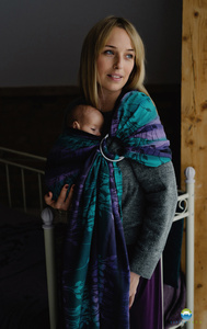 Ring Sling Tragetuch Dark Meadow- Größe M (2 m)