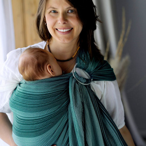Sling cu inele Emerald Path mărimea S (1,7 m)