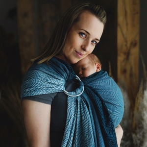 Ring Sling TENCEL™ Atmosphere Cube - taille S (1,7m)