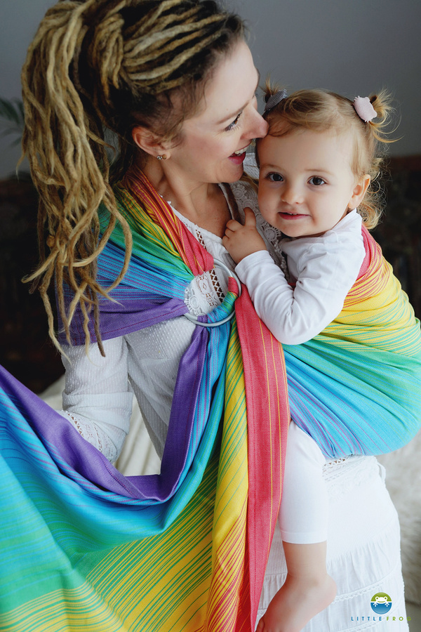 Ring sling TENCEL™ Daisy Agate - size S (1,7m) /2nd class