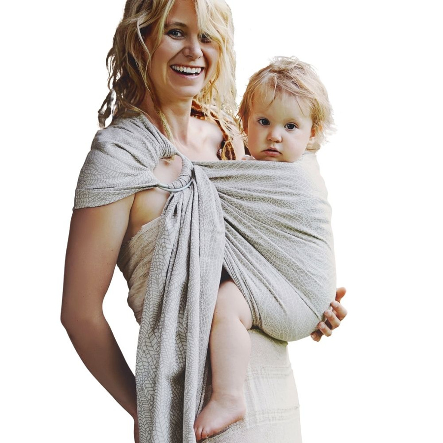 Ring Sling Tragetuch Natural Wildness - Größe S (1,7m)
