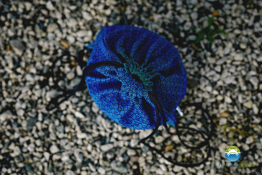 Drawstring Bag for wrap/sling - Lovely Darkness