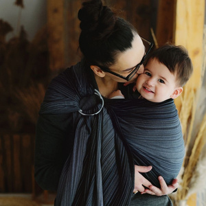 Ring Sling Tragetuch Hematite- Größe L (2,3 m)