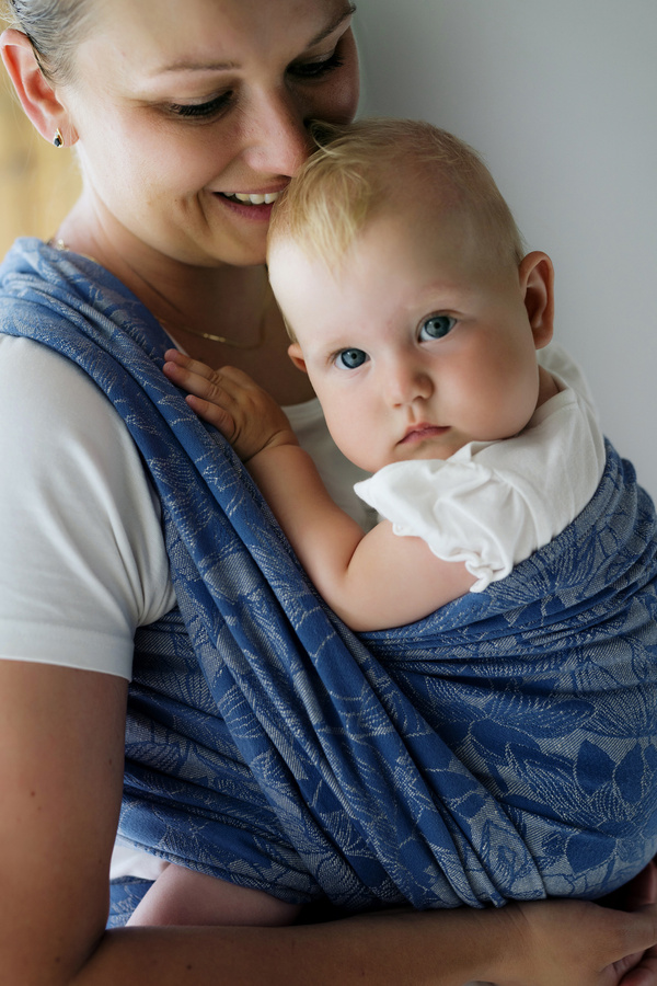 Baby Sling Linen Lotus Breeze size 5