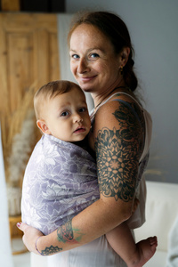 Ring Sling Lotus Bloom - taille M (2 m)