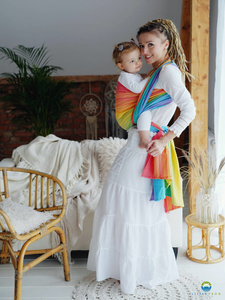 Fascia portabebè TENCEL™ Daisy Agat taglia 6 DEMO