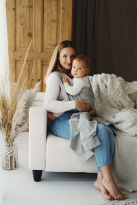 Szara chusta Gray Moonstone – 4,6 m | dla noworodków i niemowląt