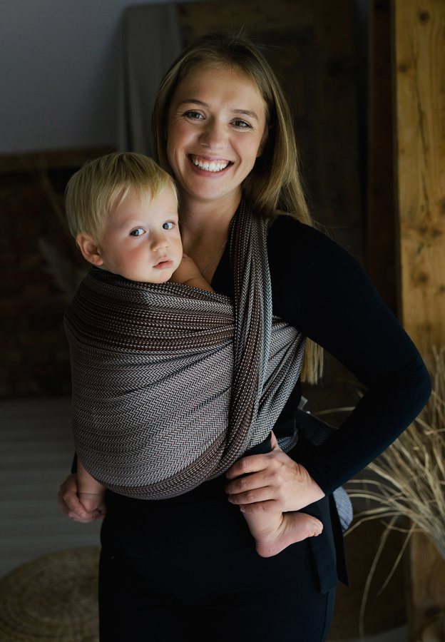 Baby Sling Brown Path size 7