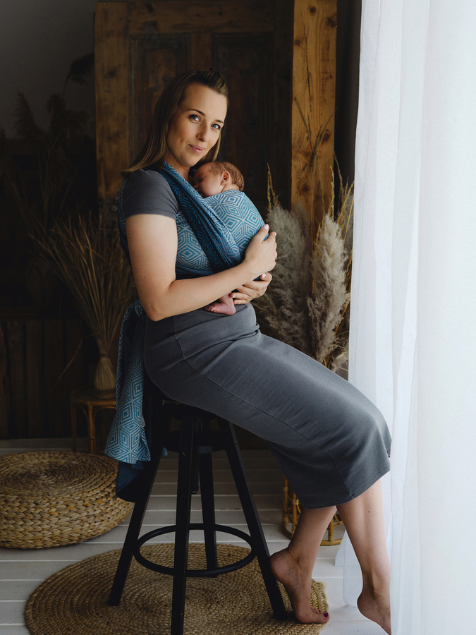 Baby Sling TENCEL™ Atmosphere Cube size 4/2nd class