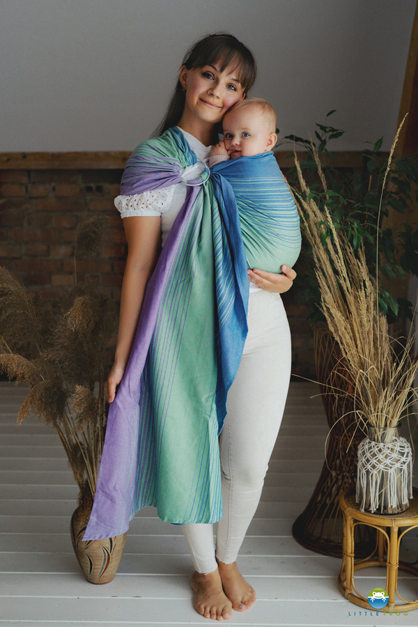 Ring sling Bamboo Sodalite - size S (1,7m)