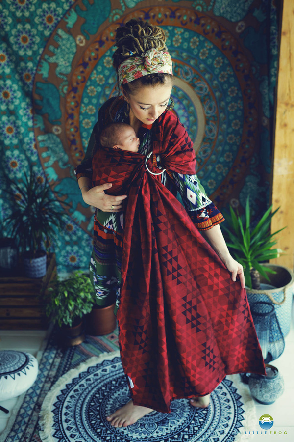 Chusta kółkowa Ruby Illusion M (2m)