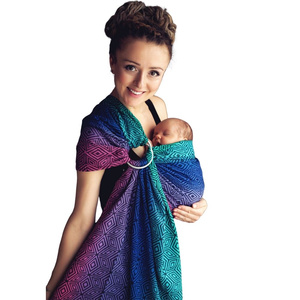 Ring Sling Tragetuch Dark Aurora Cube - Größe L (2,3m)