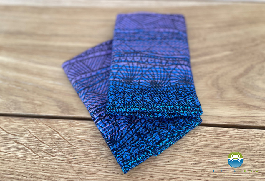 Drool Pads for Little Frog Carrier - Rainbow Harmony