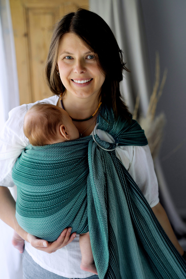 Sling cu inele Emerald Path mărimea S (1,7 m)