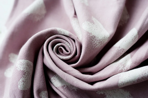 Eșarfă port-bebe Hazy Love Rose - mărimea 6