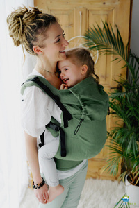 Porte-bébé Preschooler - Linen Amazon Rainforest DEMO