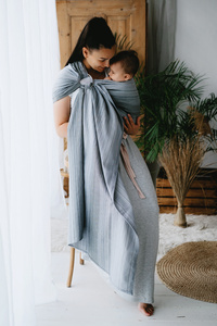 Sling cu inele Bamboo Angelit mărimea S (1,7m)