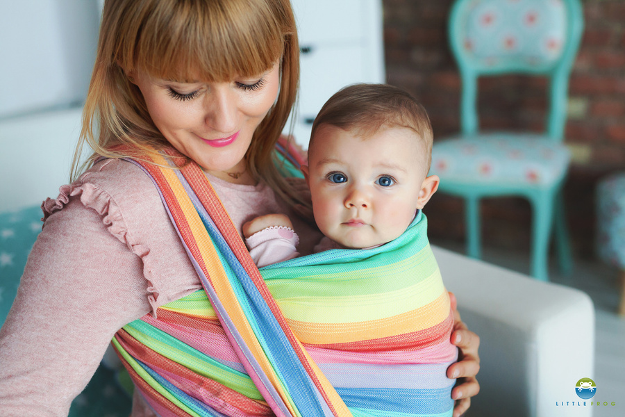 Chusta do noszenia dziecka Bambusowy Spektrolit 4,2 m