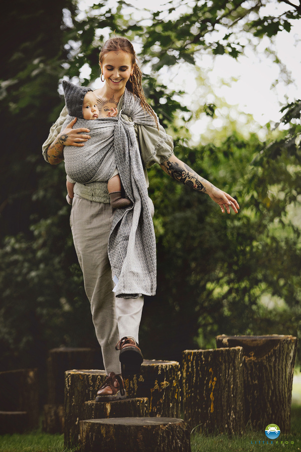 Chusta kółkowa Lovely Fog M (2m)