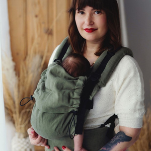 Ergonomic Baby Carrier Prime - Pure Linen Grove