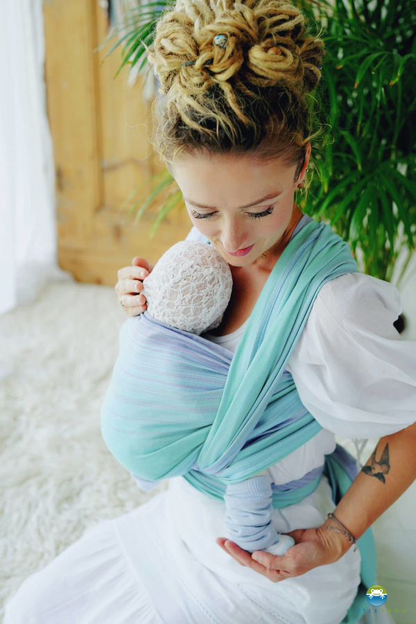 Little Frog Baby Sling - Bamboo Larimar size 3