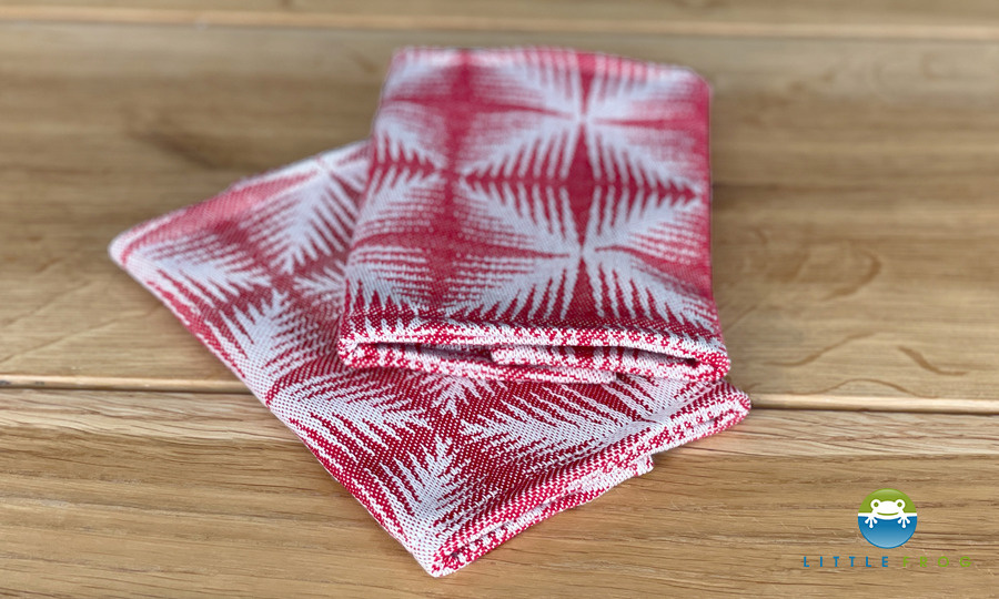 Nakładki na pasy naramienne nosidła Little Frog - Red Glimmer