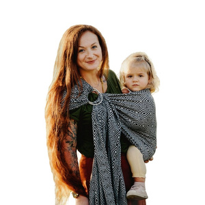 Ring Sling Tragetuch Inky Cube - Größe S (1,7m)