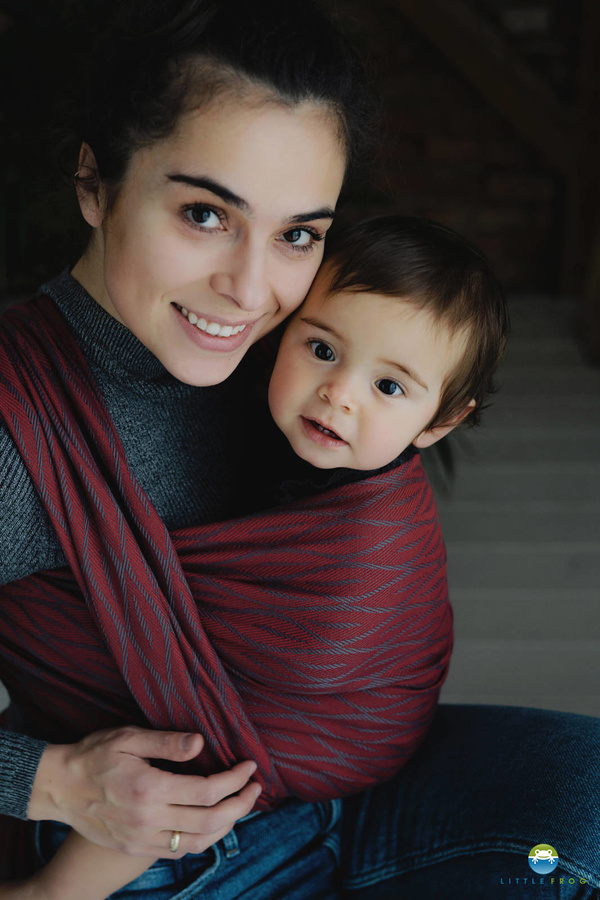 Chusta do noszenia dziecka Burning Flames 4,6 m