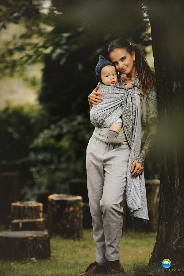 Ring Sling Lovely Fog - taille M (2 m)