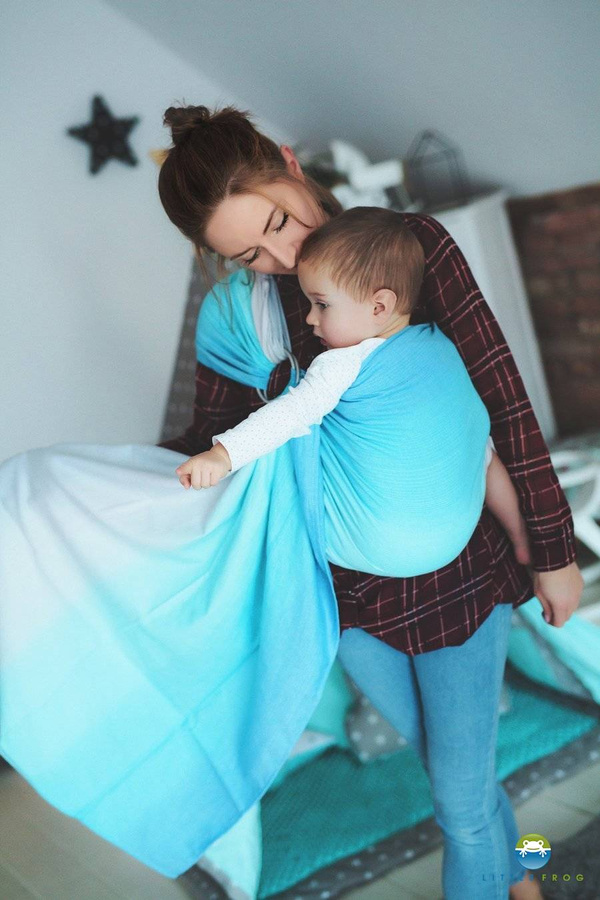 Little Frog ring sling - Lazurite - size M (2,1 m)