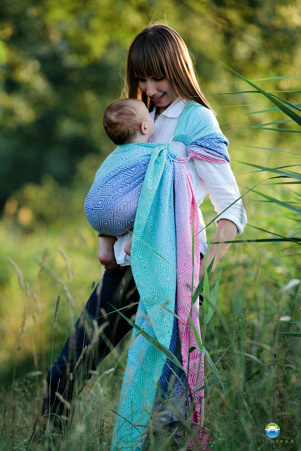 Ring Sling Aurora Cube - taille M (2 m) /2 type
