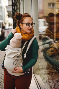 Mochila Portabebés Prime Beige Moonstone v3