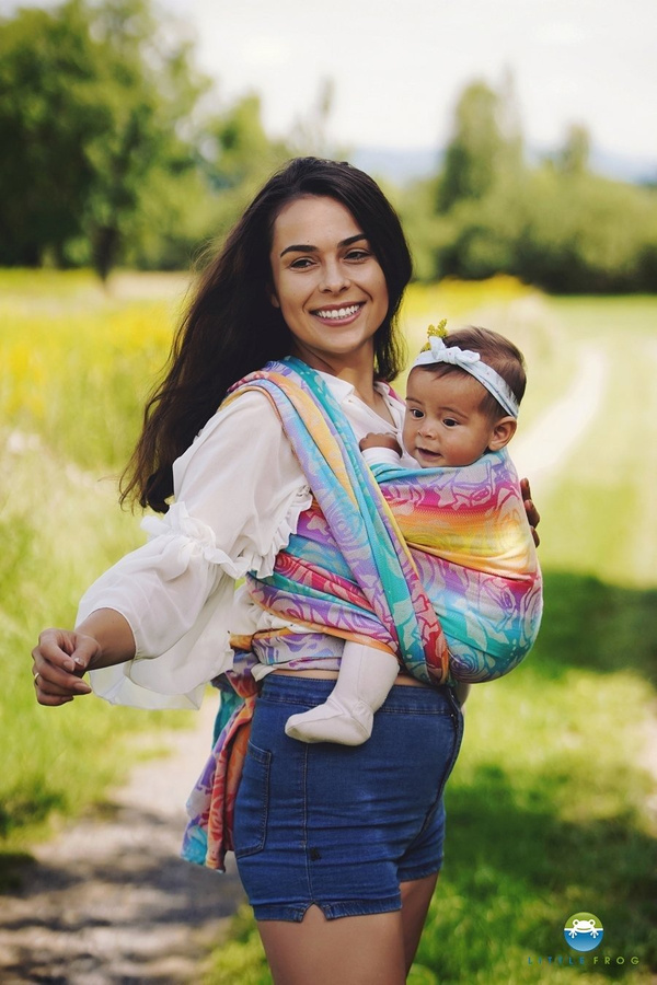 Baby Sling Linen Flower Bloom size 7