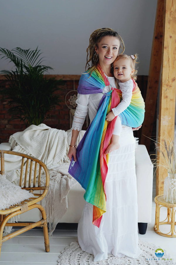 Ring sling TENCEL™ Daisy Agate - size S (1,7m) /2nd class