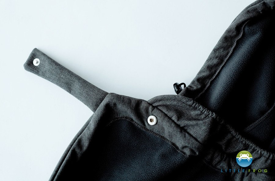 Babywearing Cover (softshell) - Slate /2nd class