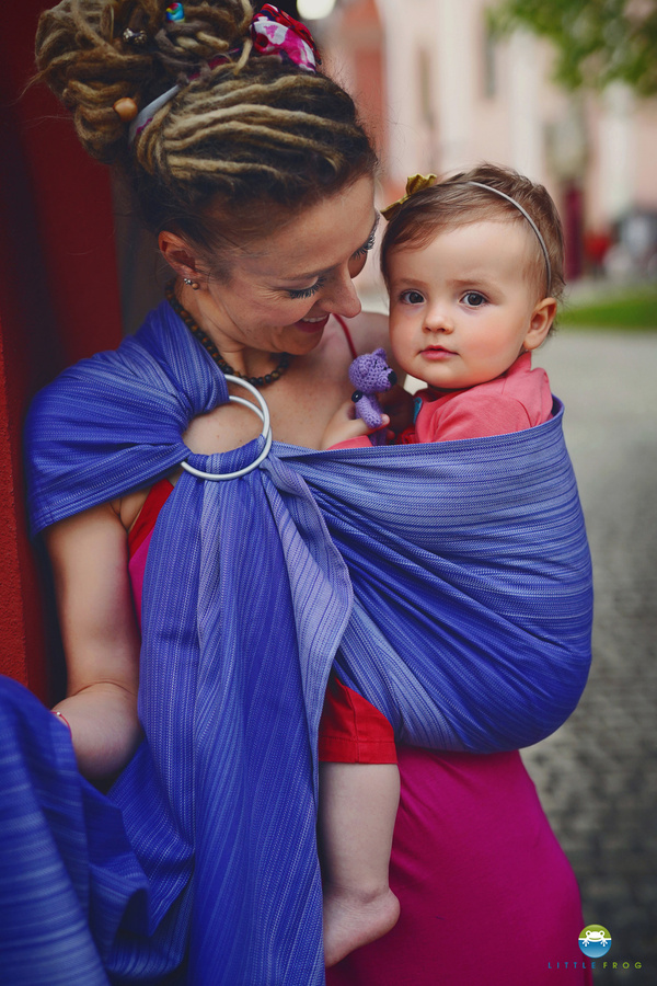 Bandolera de anillas Little Frog Ametrine - talla S (1,7m)