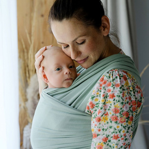 Stretchy Baby Sling Salvia/2nd class