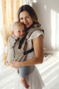 Ergonomic Baby Carrier Prime - Pure Linen Dune