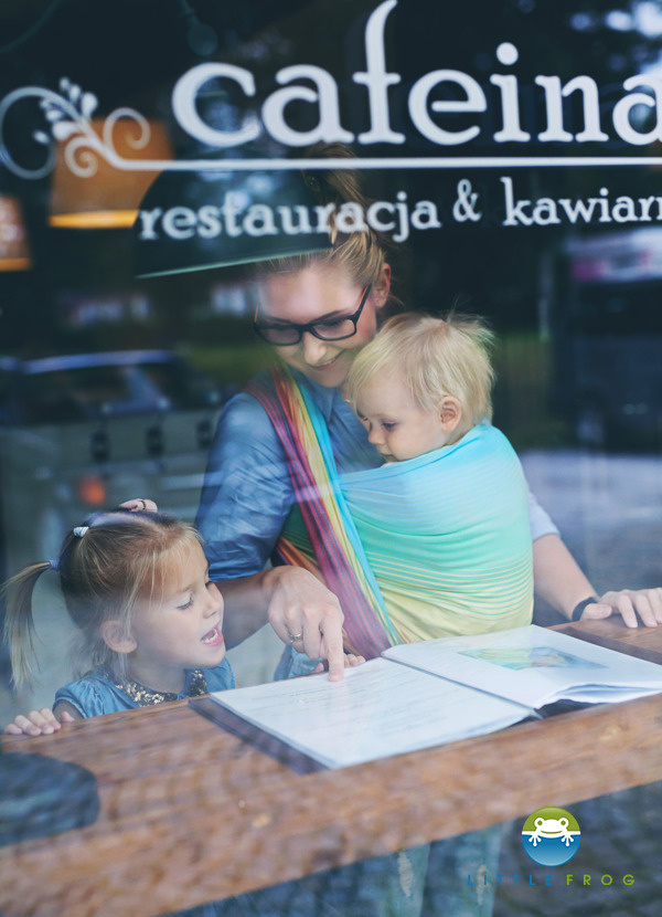 Fascia portabebè Merino Ammolite taglia 5