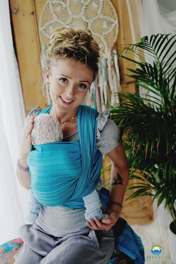 Fascia portabebè Aquamarine taglia 5