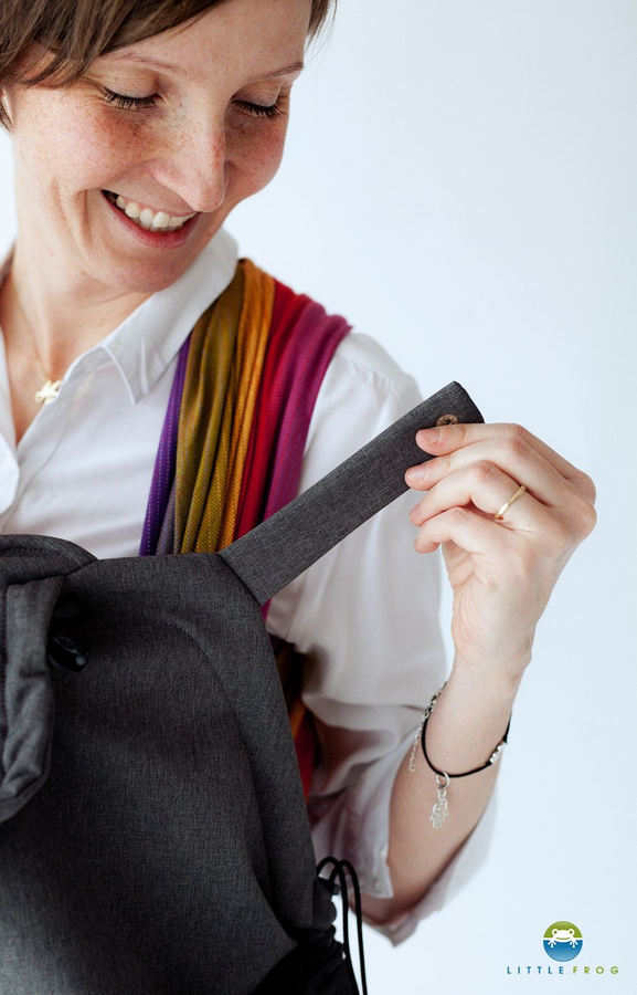 Cobertor para portabebé (softshell) - Beige