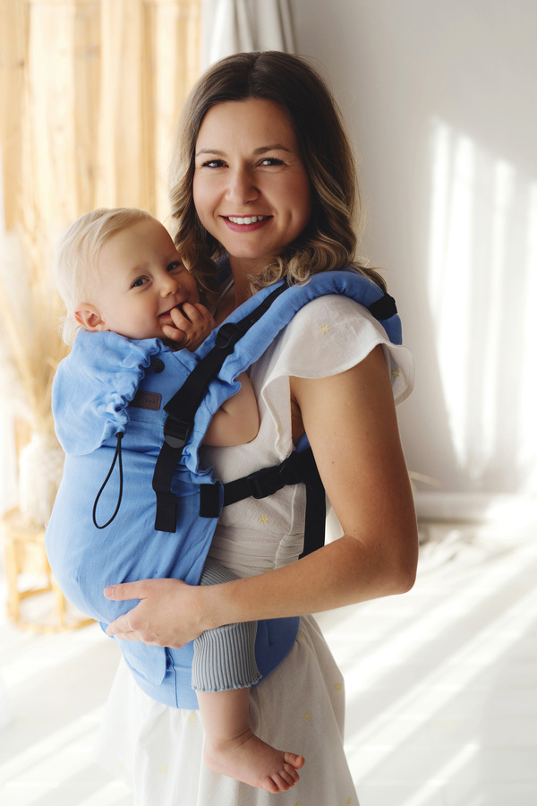 Ergonomic Baby Carrier Prime - Pure Linen Mistral