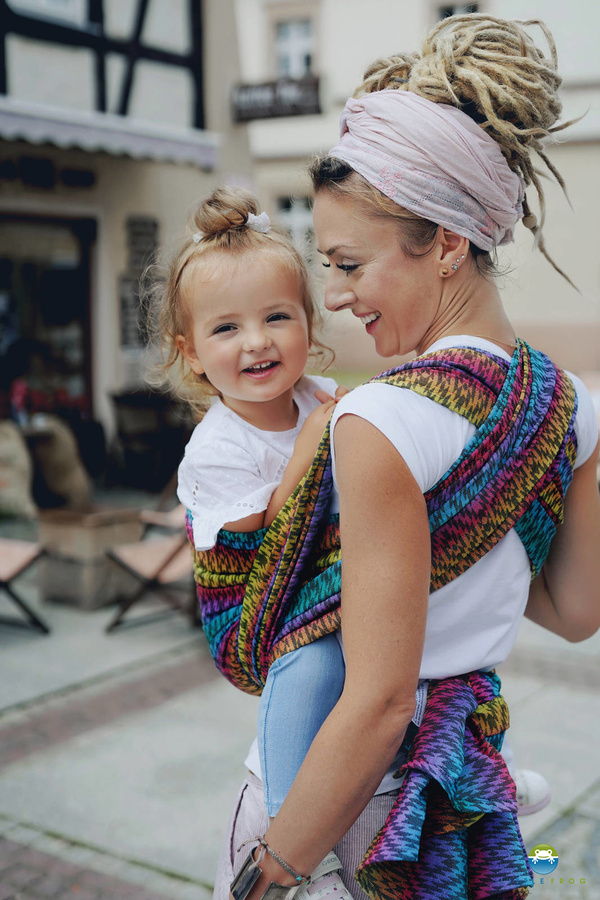 Fascia portabebè Prismatic Ethno taglia 7