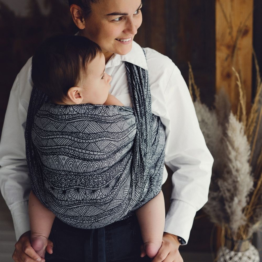 Eșarfă port-bebe Carbon Harmony mărimea 6
