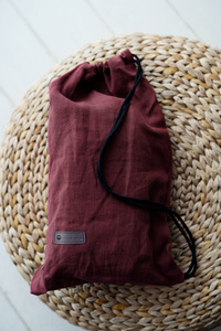 Leinentrage Prime - Pure Linen Marsala