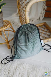 Drawstring Bag for wrap/sling - Bamboo Verdelit