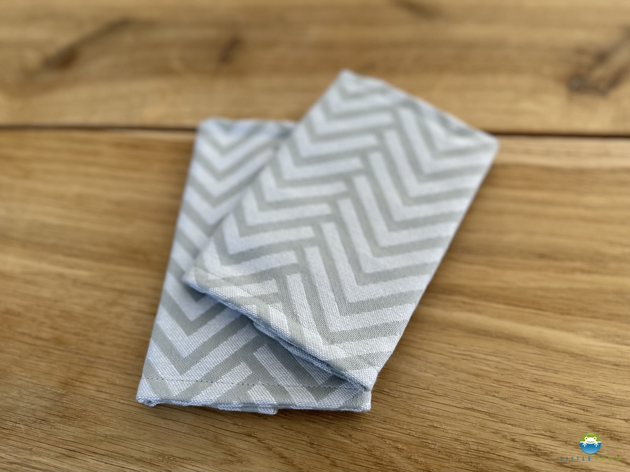 Copri spallacci per marsupio ergonomico - Silver Miles